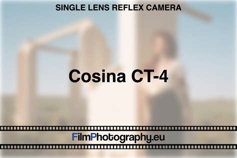 Cosina CT-1 - Information about functions, battery & films