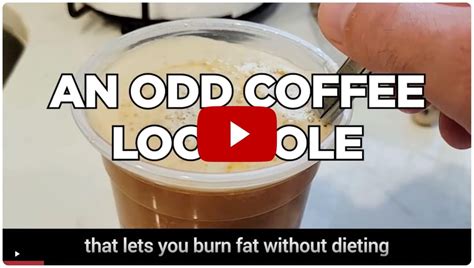 Coffee Loophole Recipe | #1 Weight Loss Solution