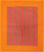 Buy CRAFT N CRAFT (INDIA) 100% Cotton Rajasthani Printed Bedsheet ...