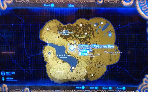 Imagen - BotW Mapa de Hyrule central.png | The Legend of Zelda Wiki ...