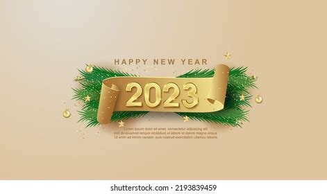 Happy New Year 2023 On Ribbons Stock Vector (Royalty Free) 2193839459 ...