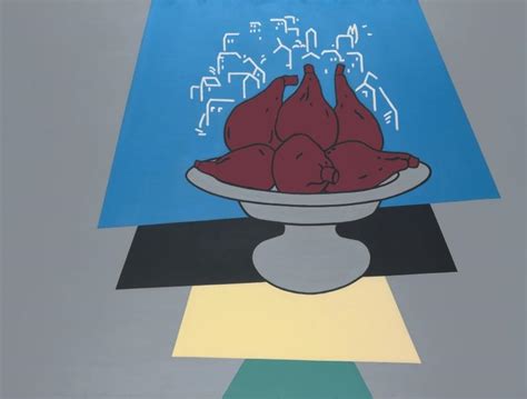 Patrick Caulfield | STILL LIFE WITH FIGS (1964) | MutualArt