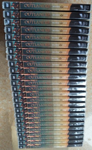 Outlander Season 5 Five DVD Box Set 5 Disc Free shipping