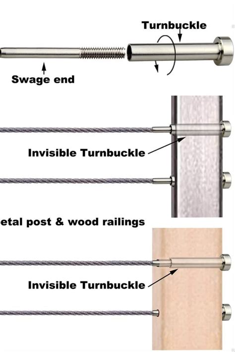 Turnbuckle Swage Deck Railing Design Stairs Design In - vrogue.co