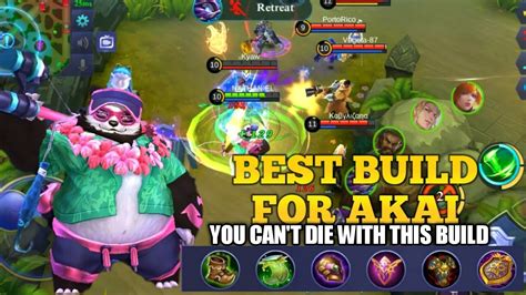 Best Build For Akai - You Can't Die With This Build | Mobile Legends - YouTube