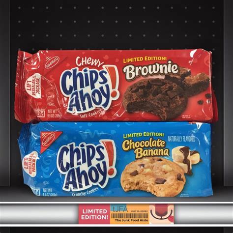 Chips Ahoy Chewy Brownie and Chocolate Banana - The Junk Food Aisle