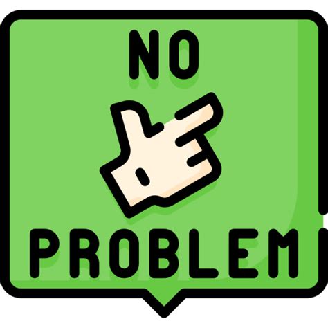 No Problem Sign