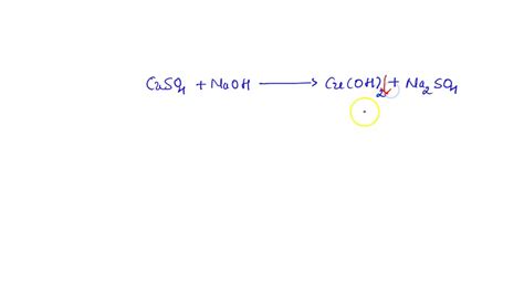 SOLVED: Identify if the following reaction is balanced or not balanced: CuSO4 + 2 NaOH ...