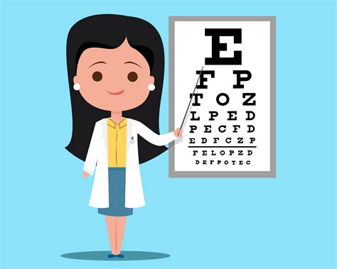 Ophthalmologist Doctor 670955 Vector Art at Vecteezy