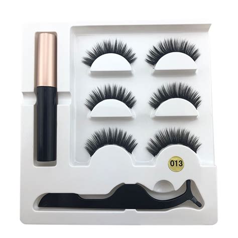 Magnetic False Eyelashes Set, 1# - Walmart.com - Walmart.com