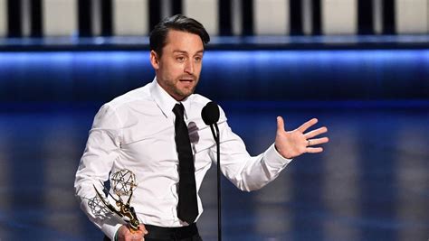 Succession's Kieran Culkin beats co-stars in Emmy Awards win