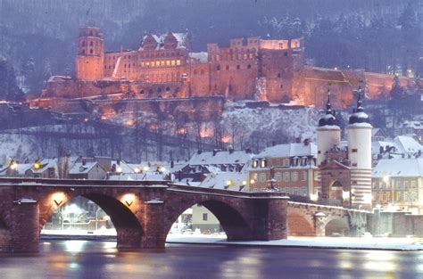 Heidelberg in the Winter [2299x1521] via onlysame1 @ reddit Beauty Around The World, Places ...