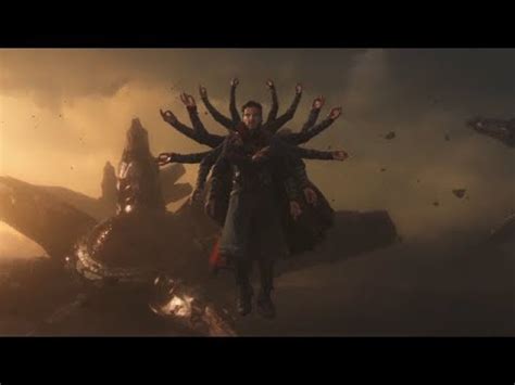 Avengers: Infinity War - Dr. Strange vs Thanos Scene HD 1080i - YouTube