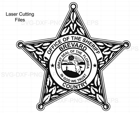 Office of the Sheriff Brevard Badge, Logo, Seal, Custom, Ai, Vector ...