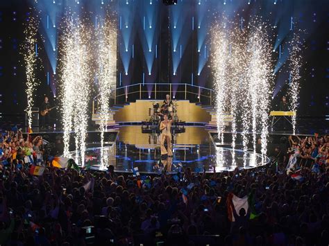 Ireland’s Wild Youth light up Eurovision stage in gold as they bid for final | Express & Star