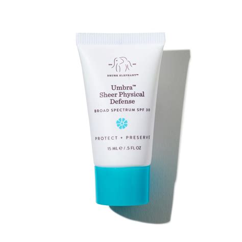 Drunk Elephant Umbra Sheer Physical Daily Defense SPF 30 Review | Allure