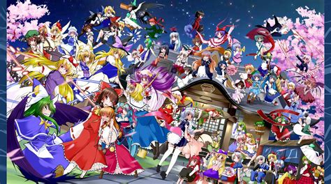 Touhou Characters Wallpaper