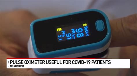 Pulse oximeter helpful in monitoring Covid-19 shortness of breath | KFDM