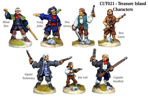 CUT021 - Treasure Island Characters – WarmongerMiniatures