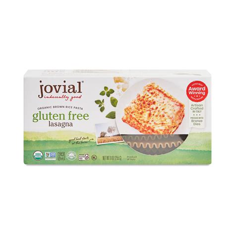 Brown Rice Lasagna by Jovial | Thrive Market