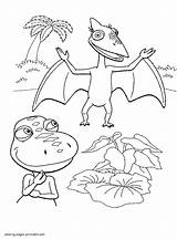 colormecrazyorg Dinosaur Train Coloring Pages  colormecrazyorg sketch template
