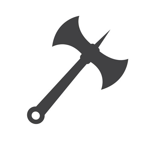 Battle axe icon 638710 Vector Art at Vecteezy