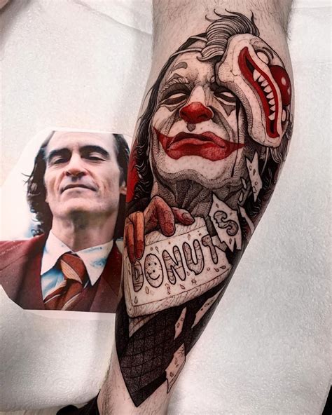 Joker Joaquin Phoenix Tattoo