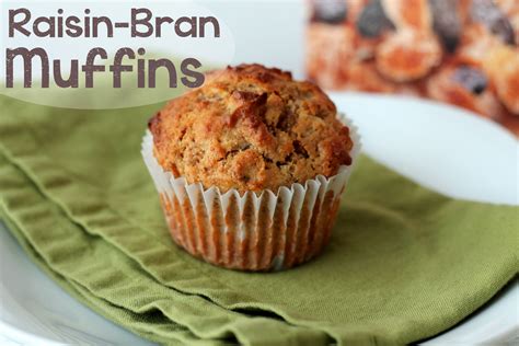 Raisin Bran Muffins Using Raisin Bran Cereal