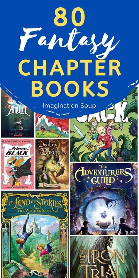 Best Fantasy Chapter Books For Kids | Fantasy books for kids, Chapter books, Fantasy books