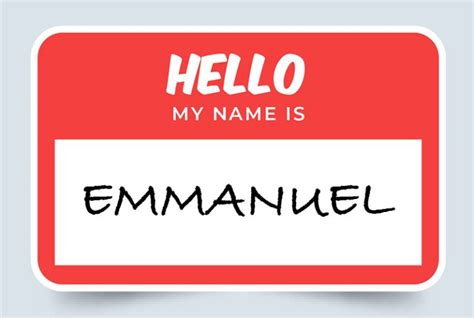 Emmanuel Name Meaning: Origin, Popularity, and Famous Namesakes