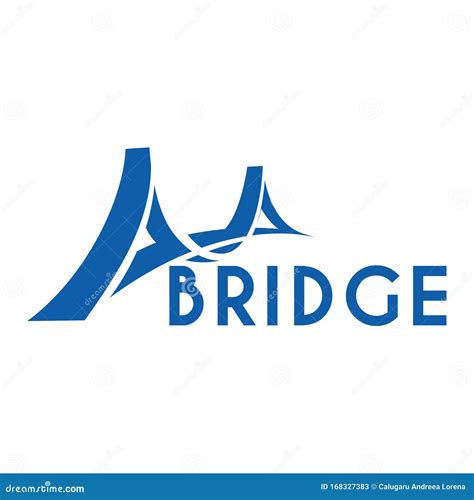 Bridge Logo Cartoon Vector | CartoonDealer.com #29411469