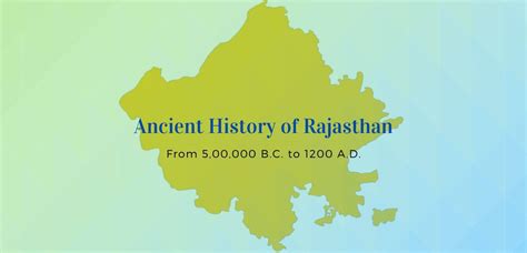 Ancient History of Rajasthan | RajRAS - Rajasthan RAS