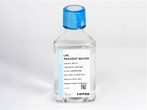 LAL Reagent Water – 500ml Lonza Bioscience