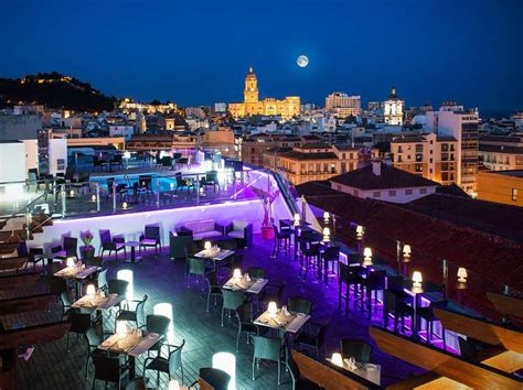 TERRACES & ROOFTOP BARS IN MALAGA