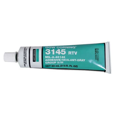 Dow Corning RTV-3145 Silicone Sealant - 3oz - Gray – Pilots HQ LLC.