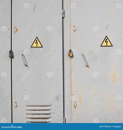 Transformer Vault Front View Stock Photo - Image of outdoor, door: 37702310