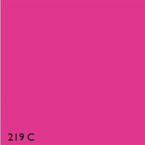 Pantone Fluorescent 219C ROSE RANGE