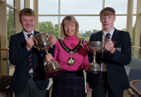 Craigavon Senior High School’s Rugby team celebrated at Civic Reception - Armagh City, Banbridge ...