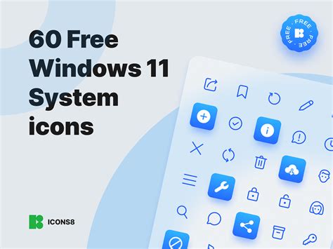 Windows 11 icons freebie by Icons8 on Dribbble