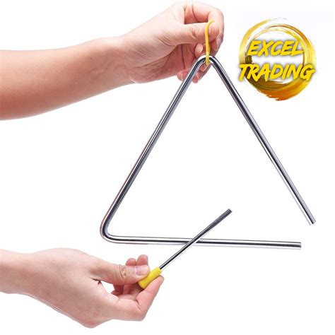 Triangle bell 6 inch / Kerincing 6 inch - Music Instruments | Shopee ...