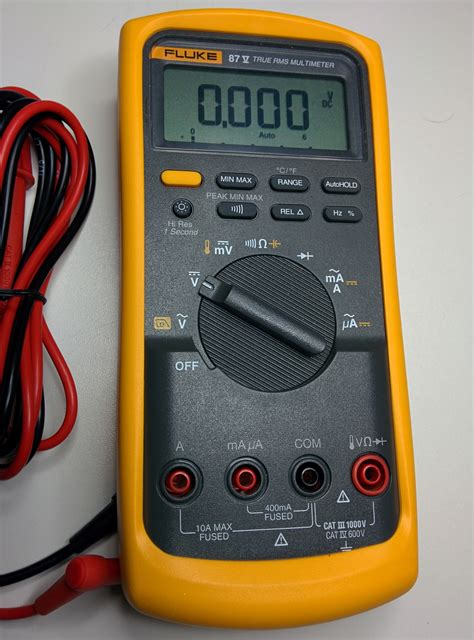 FLUKE 87V True RMS Multimeter, like New - MakerTrade - Dallas ...