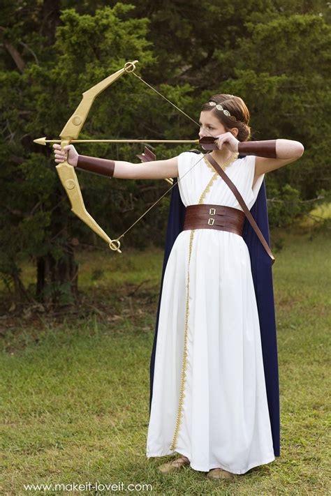 Diy greek goddess costume artemis – Artofit