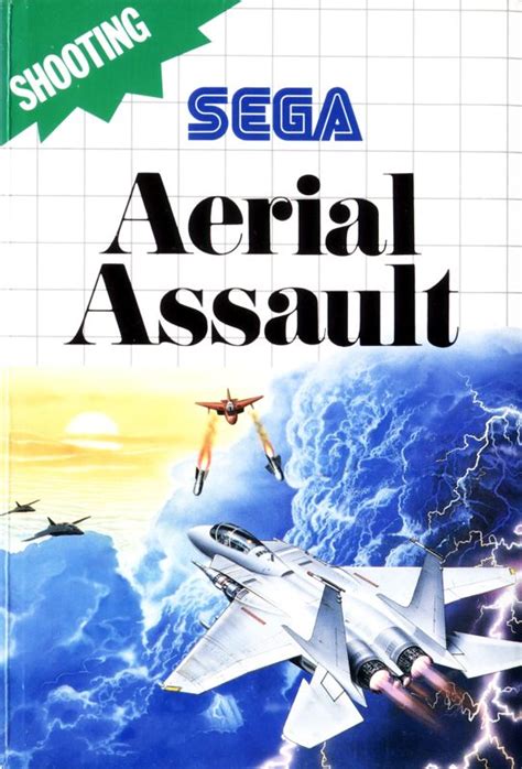 Aerial Assault (1990) SEGA Master System box cover art - MobyGames