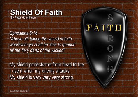 Shield Of Faith Photograph by Bible Verse Pictures