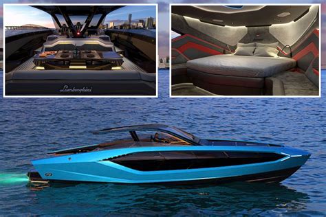 Inside Conor McGregor's bespoke $3.5m Lamborghini yacht dubbed Supercar of the Sea, one of just ...