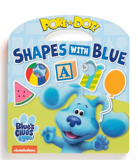 Melissa & Doug Blues Clues & You! Poke-A-Dot: Shapes with Blue Book ...