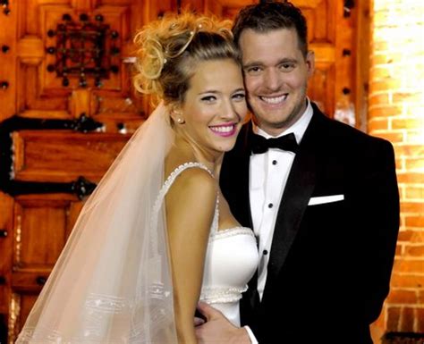 Michael Bublé's Wedding Photos - Heart