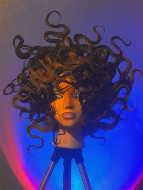 Snake hair medusa hair sculpture | Snake hair, Medusa hair, High ...