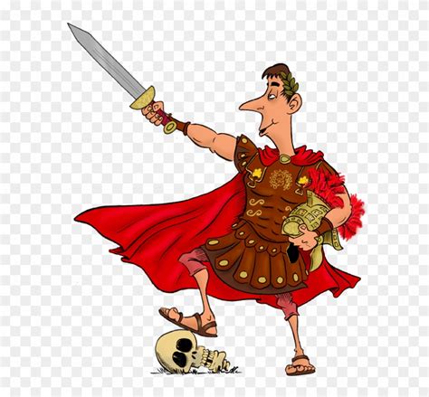 Julius Caesar Clipart Person - Cartoon, HD Png Download - 656x740(#4982850) - PngFind