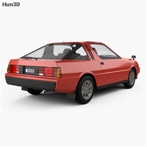 Mitsubishi Starion Turbo GSR III 1982 3D model - Vehicles on Hum3D